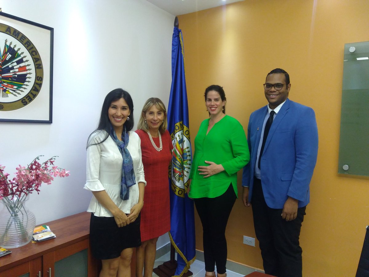PNUD presenta el Proyecto "Ser LGBTI"  en el Caribe - Rep. Dominicana a la representación de OEA en la República Dominicana.(27 de abril de 2018)